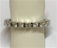 Anello Salvini Donna in Oro bianco Diamante 0.31 Ct 0076 - 0076